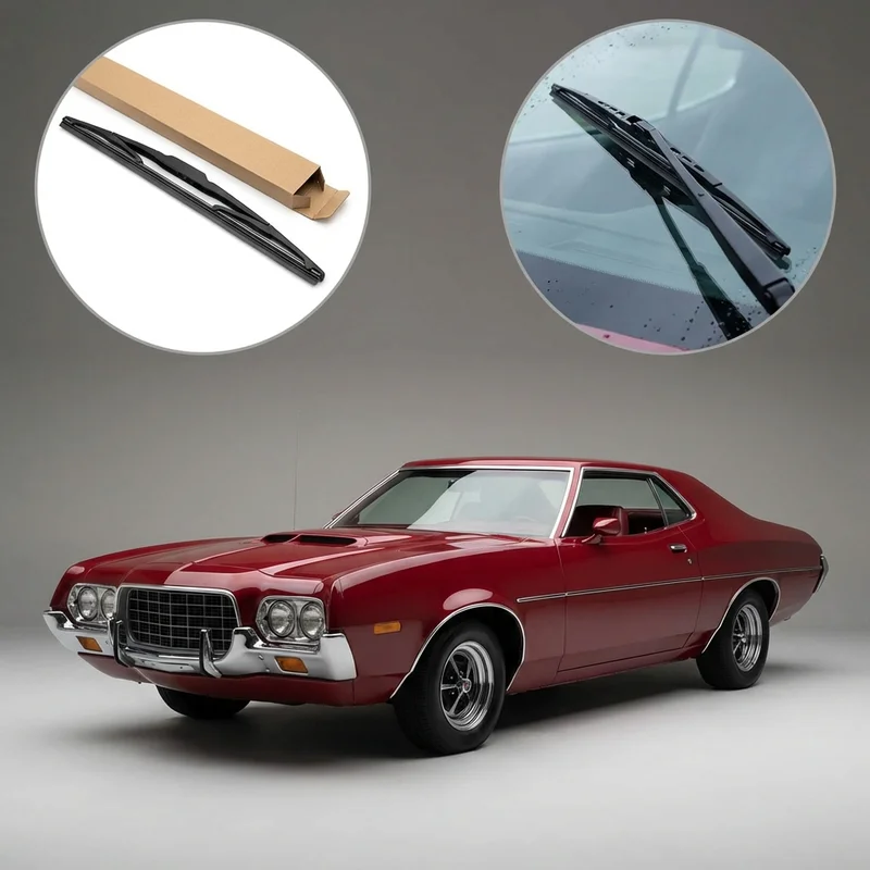 Driver Side Wiper Blade for Ford Gran Torino (1972 - 1976) - 1